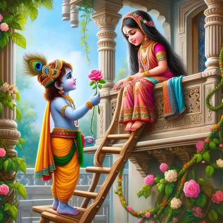 radha krishna dp new
