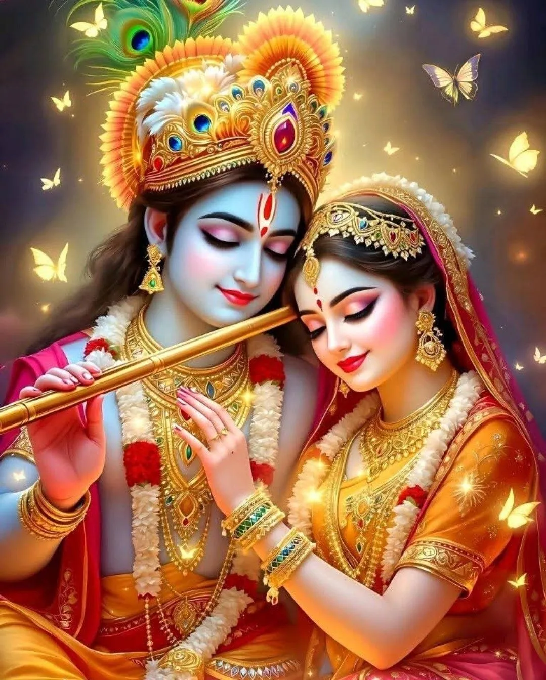 radha krishna image for dp
