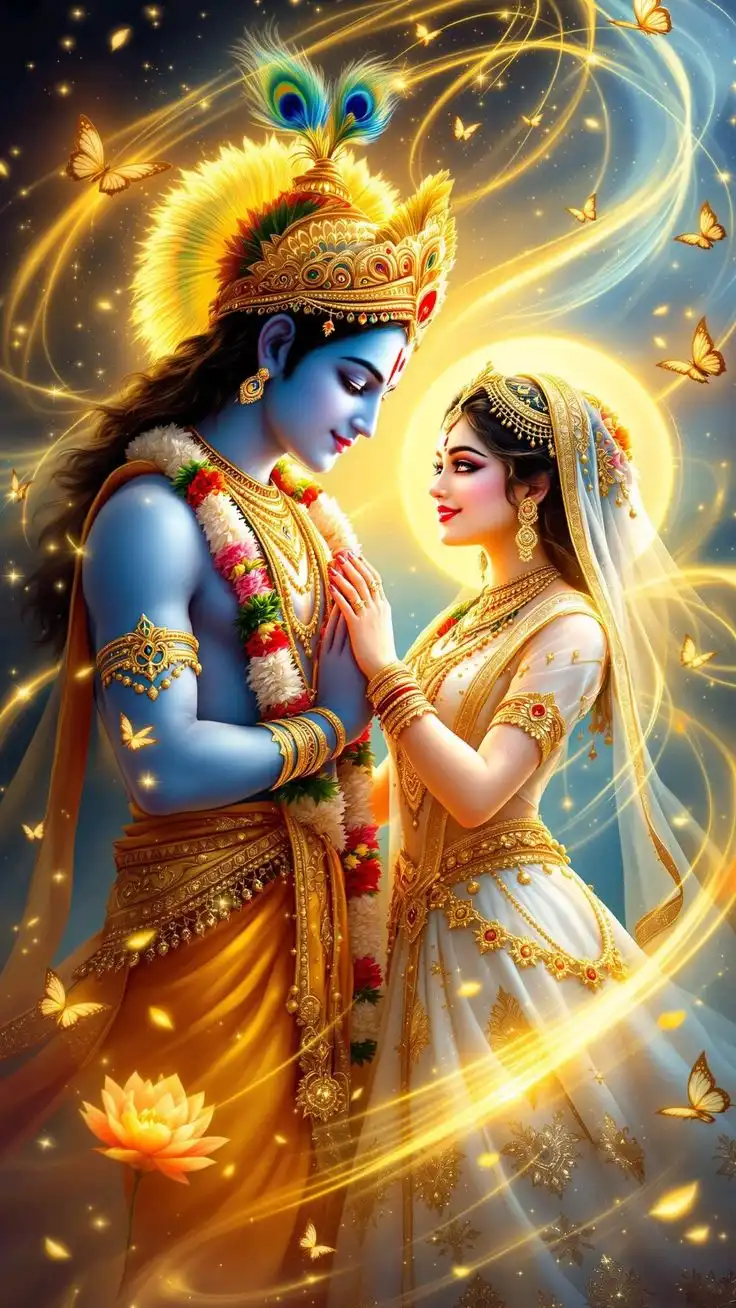 radha krishna image love