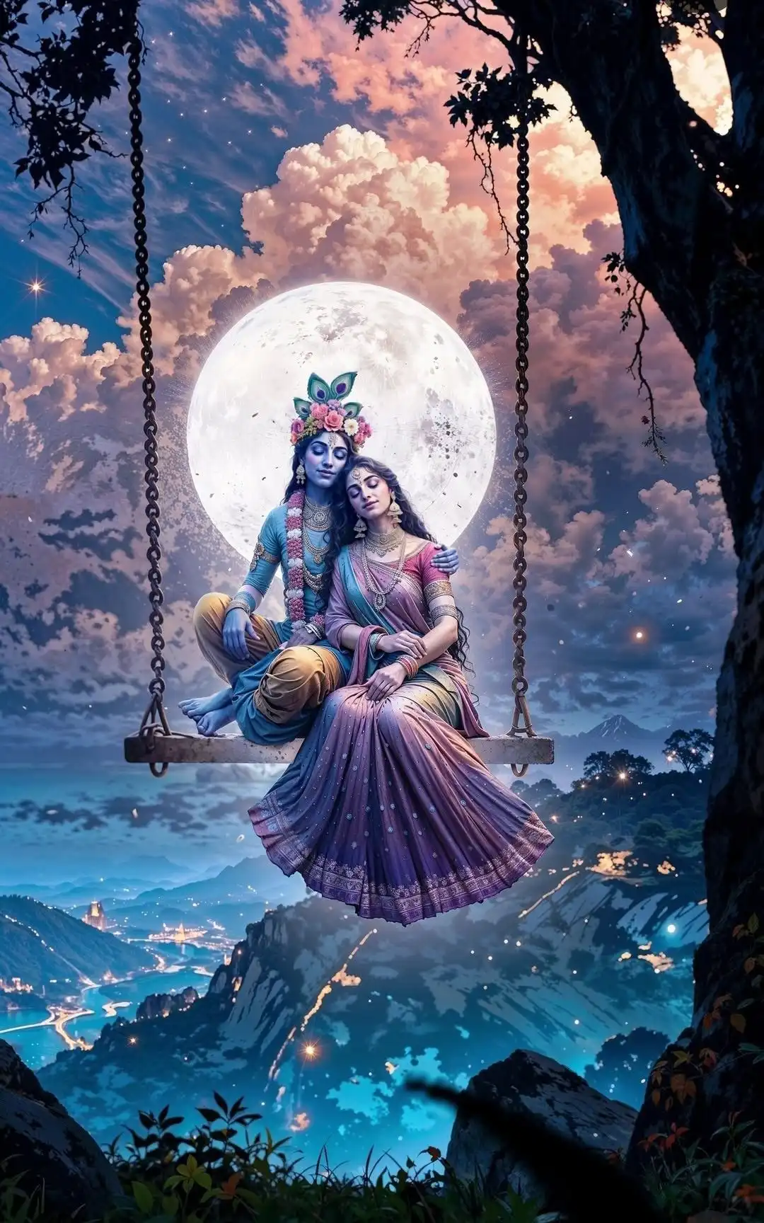 radha krishna ki photo