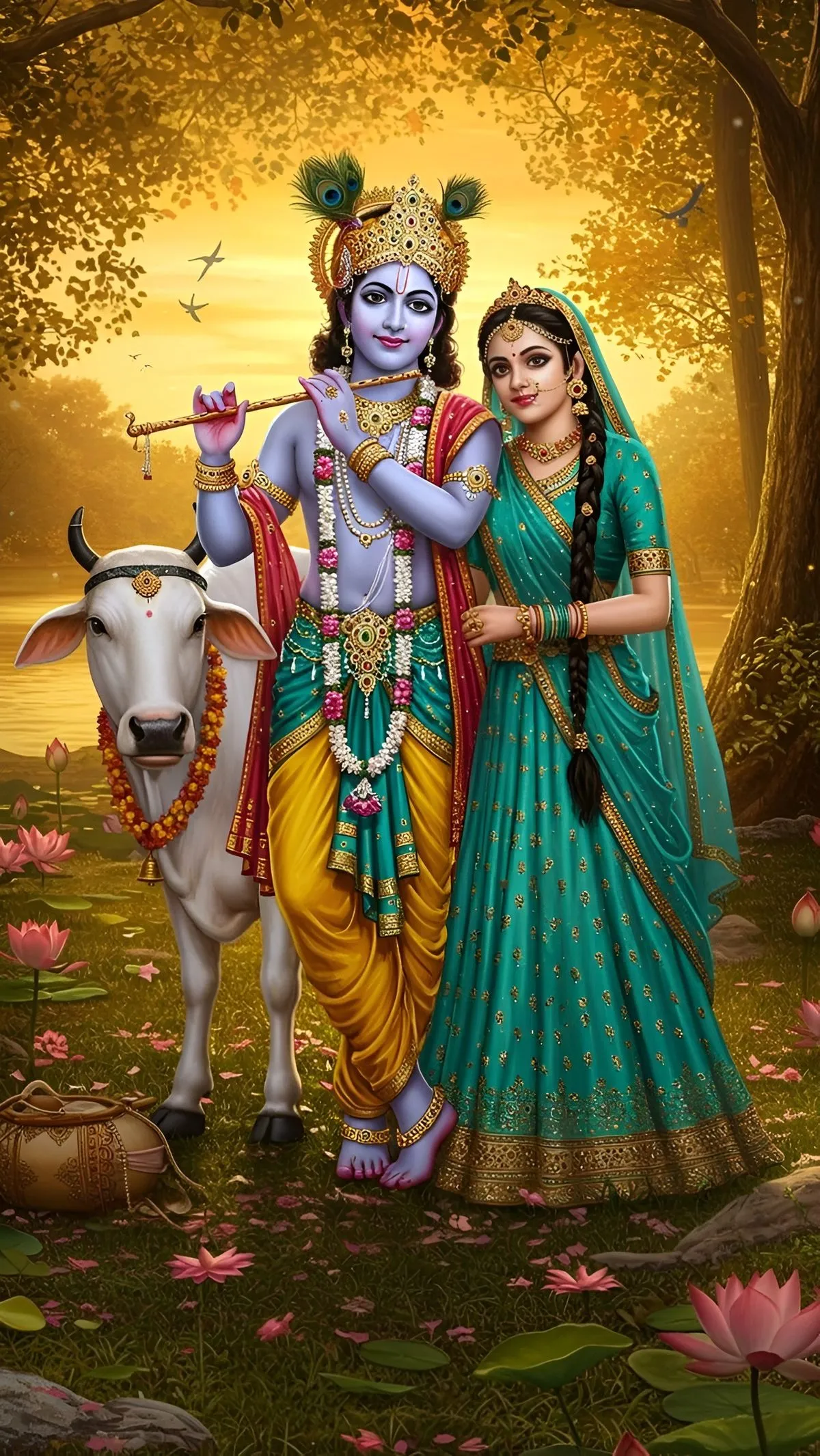 radha krishna ki picture