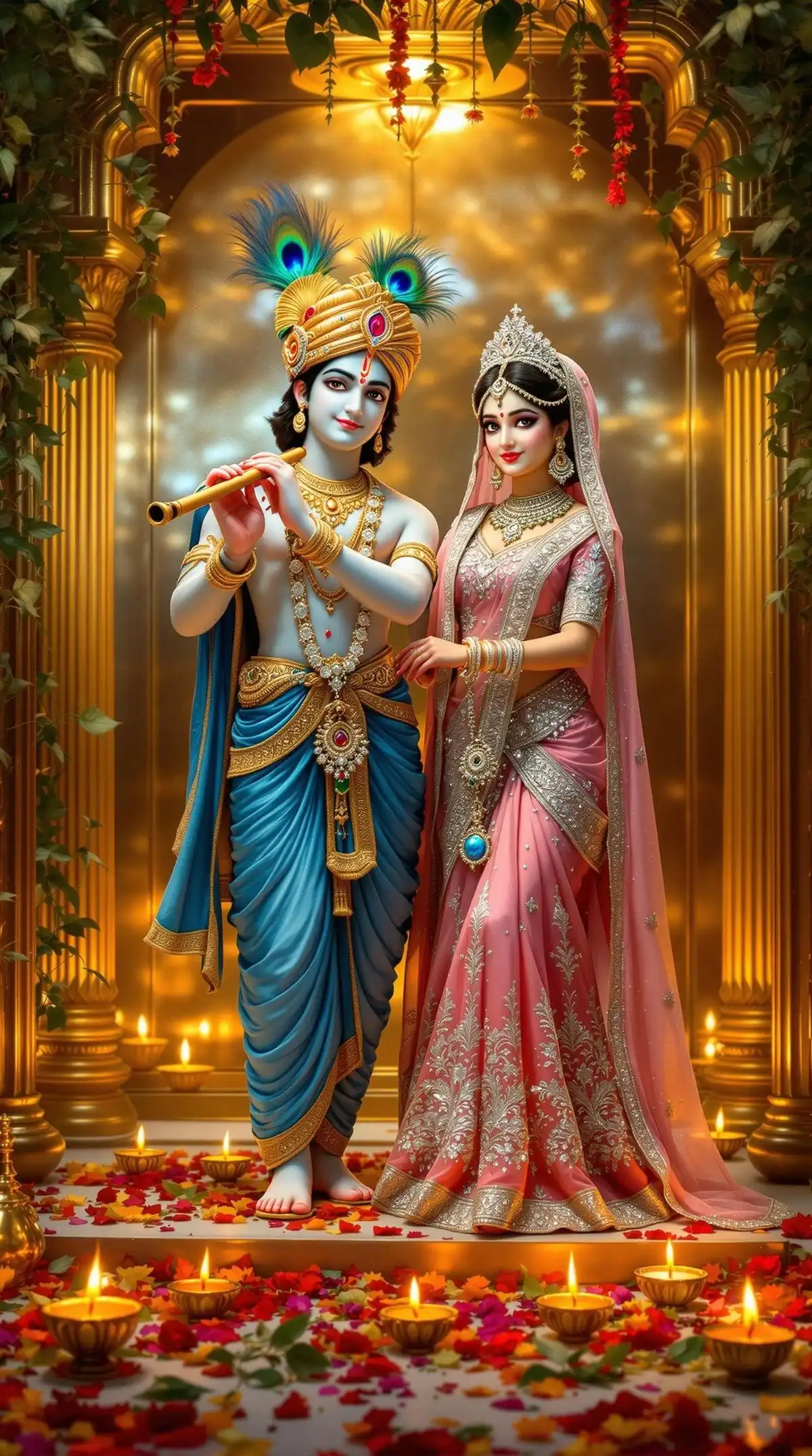 radha krishna pic hd