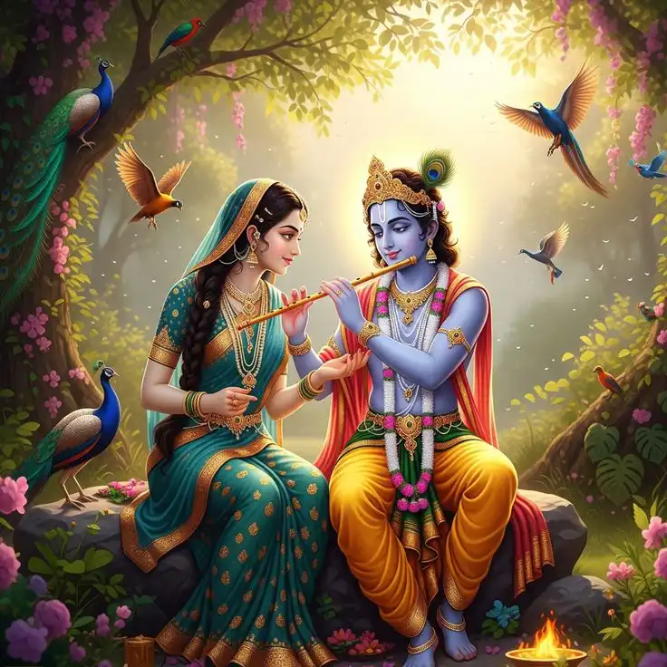 radhe krishna dp