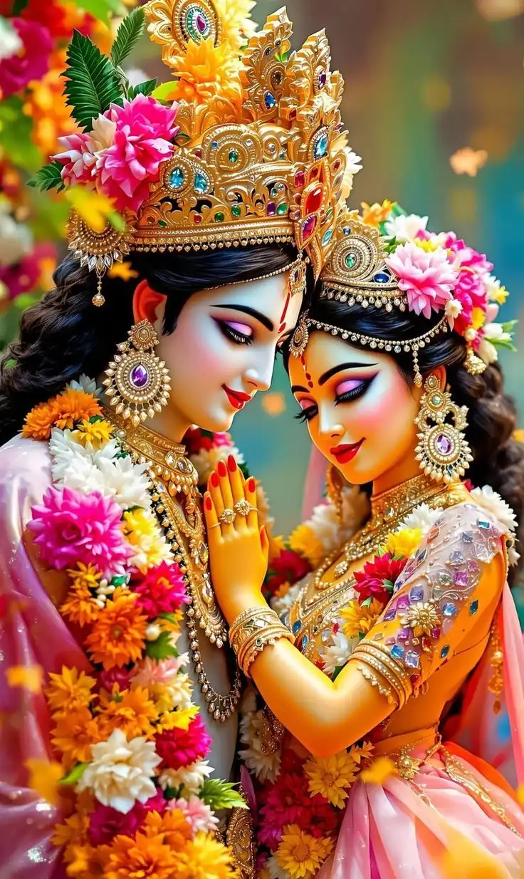 radhe krishna image