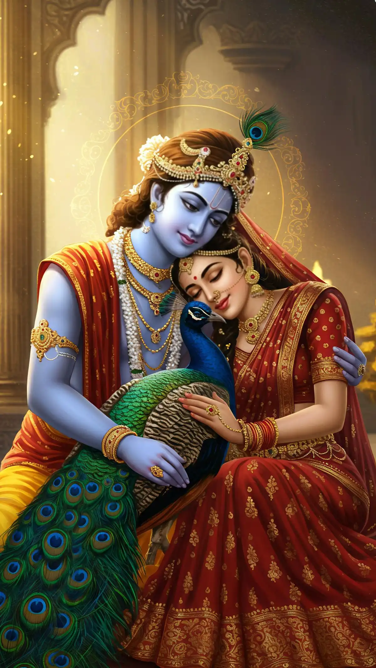 radhe krishna ki photo