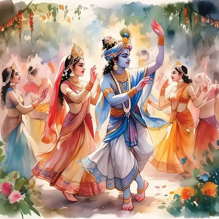radhe krishna photo