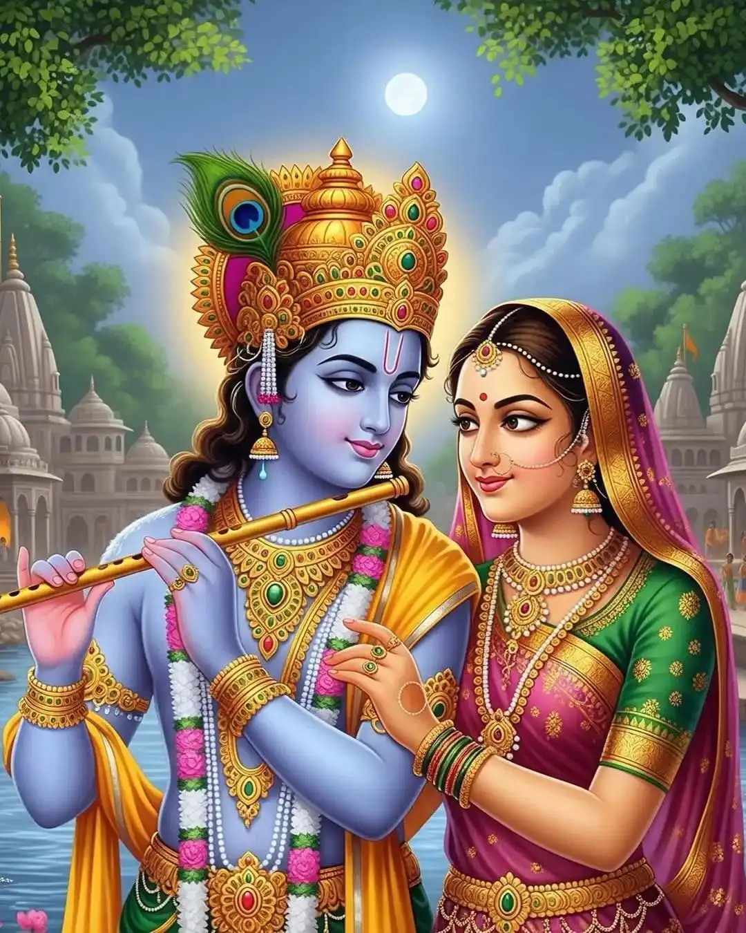 radhe krishna photo hd