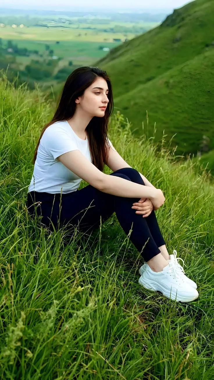 sad girl photo