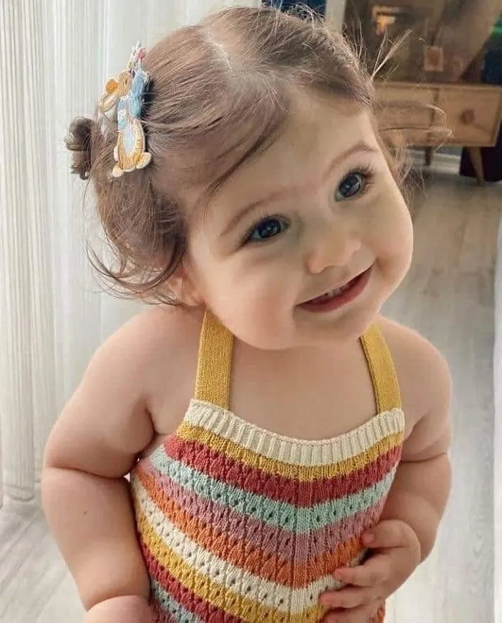 Smile Cute Baby Girl Photos
