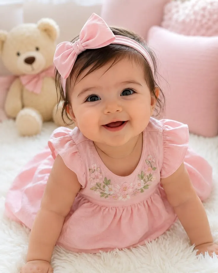 Smile Cute Baby Girl Pics