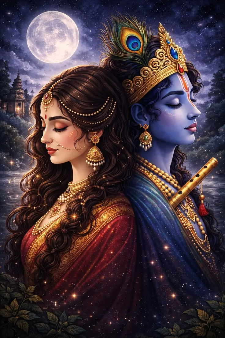 sri radha krishna image